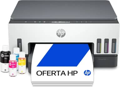 Impressora Multifuncional HP Smart Tank 724 Tanque de Tinta Colorida Wi-Fi Scanner Duplex. Funções: Imprimir, Copiar, Digitalizar. Cor: Branco (2G9Q2A)