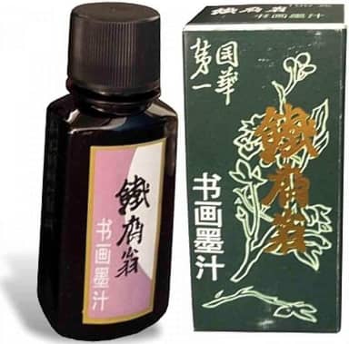 Tinta Nanquim Chinesa Preta 100ml