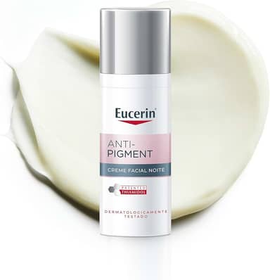 EUCERIN Creme Facial Antimanchas Noite 50ml, Anti-Pigment, Clareador, Thiamidol, Noturno
