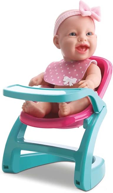 Bambola Boneca Baby Babilina Mini Papinha 23cm