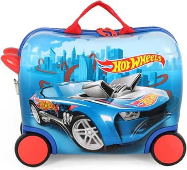Mala de Viagem Hotwheels Azul
