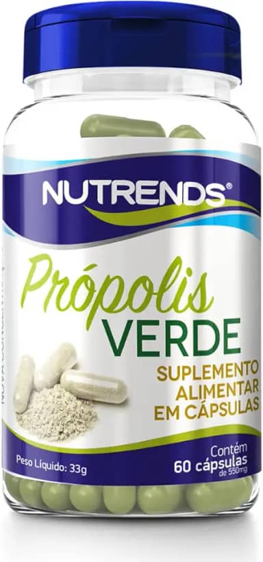 Nutrends Própolis Verde Extrato 30% 60 Cápsulas