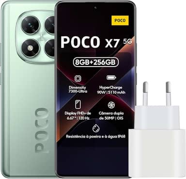Smartphone Xiaomi Poco X7 5G NFC 8GB RAM 256GB ROM[24095PCADG] (GREEN, 8+256)