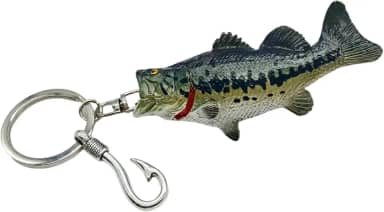 Chaveiro de presente de pesca chaveiro de peixe masculino material de pesca para amantes de pesca pescador pai namorados aniversário Natal