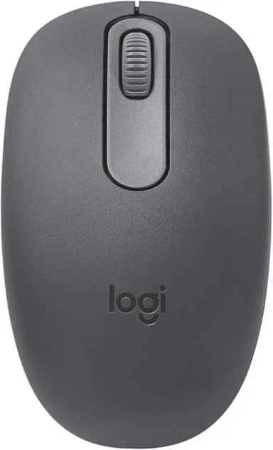 Mouse sem fio Logitech M196 com Conexão Bluetooth, Design Ambidestro Compacto, Rastreamento Preciso, Compatível com PC e Mac, Windows e macOS - Grafite