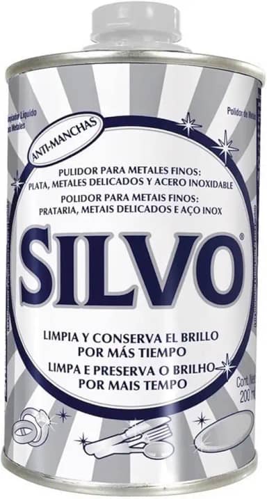Silvo Polidor De Metais 200Ml