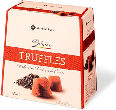 Trufas Belgas Cremosas Premium Importado da Bélgica