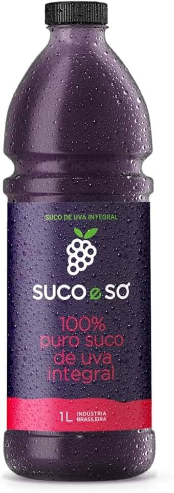 Suco de Uva Integral 100% Suco e Só 1L