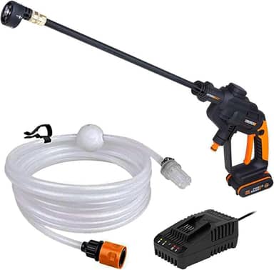 WORX Lavadora Limpador de Pressão à Bateria 20V Portátil Hydroshot WG620E