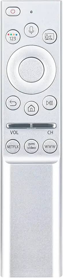 PERFASCIN Controle remoto de substituição por voz BN59-01311E adequado para Smart TV Samsung QLED 8K UHD QA65Q900RBW, QA65Q90RAW, QA75Q900RBW, QA75Q90RAW, QA82Q90RAW