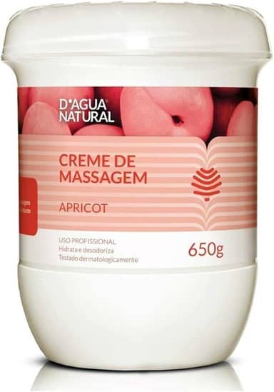 D'AGUA NATURAL Creme De Massagem Apricot D'Agua Natural 650 G