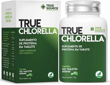 True Source True Chlorella 600Mg - 120 Tabletes -
