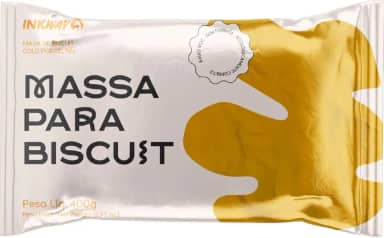 Massa De Porcelana Fria Biscuit 400G Amarelo Ouro 106317