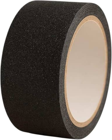Fita Adesiva Antiderrapante 4,8cm x 30m Segurança Sinalização (Preto)