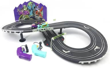 Pista Autorama Scooby-Doo, Brinquedo Infantil, Conjunto de Corrida com Carrinhos
