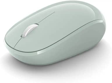 Microsoft Mouse Bluetooth - menta. Design confortável, uso direito/esquerdo, roda de rolagem de 4 vias, mouse bluetooth sem fio para PC/laptop/desktop, funciona com computadores Mac/Windows
