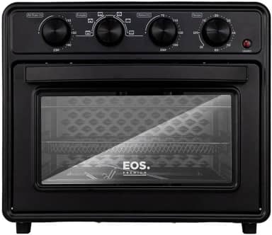 Forno e Fritadeira Air Fryer Eos 35 Litros Premium All Black Eaf35ap 110v