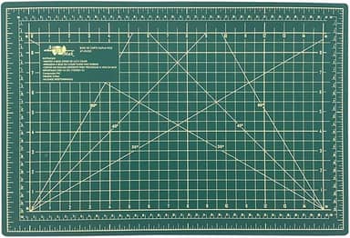 Base Para Corte De Mesa A3 Dupla Face Patchwork Artesanato (Verde)