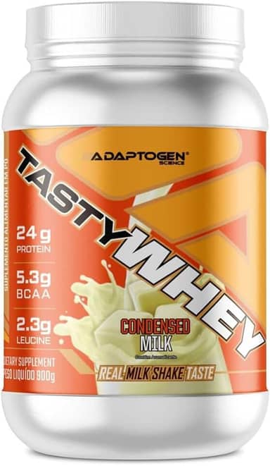Adaptogen Tasty Whey (900G) - Leite Condensado -