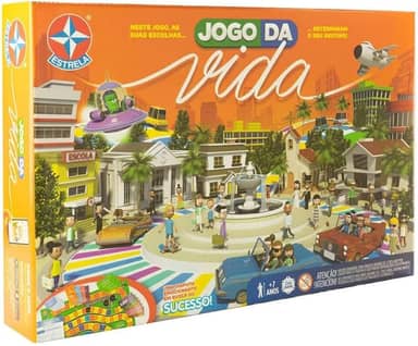 Jogo da Vida Brinquedos Estrela
