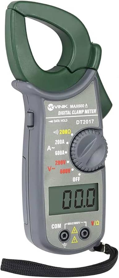 ALICATE AMPERÍMETRO DIGITAL PROFISSIONAL – DT2017 - VINIK