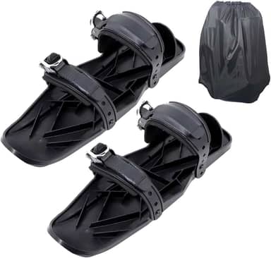 Sapatos de neve para homens, Raquetes de neve para mulheres | Patins de | Ferramentas leves de esqui antiderrapantes, acessório de esqui ajustável com bolsa de transporte, raquetes de neve compactas m