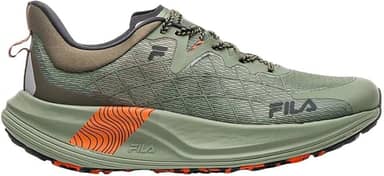 Tênis Fila Racer Skytrail Verde e Laranja