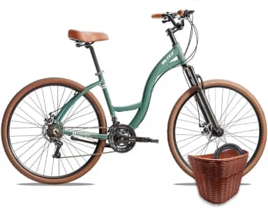 Kit Bicicleta BLITZ Aro 29 Comodo Urbana Full SH 21v Freio á Disco + Cestinha e cadeado