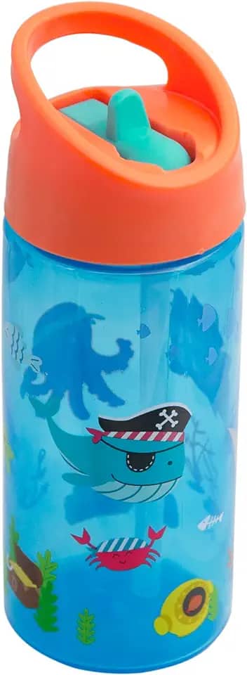 Buba Garrafinha Aventuras Pirata 400Ml Azul