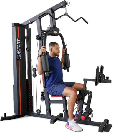 Estação de Musculação Fit Completa Academia Multifuncional 80kg Consport