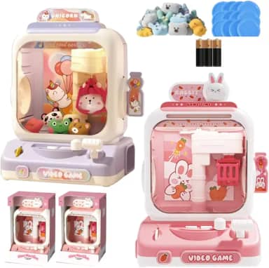 Mini Maquininha De Pegar Bichinho Infantil Garra Com Brindes Máquina De Pegar Bichinhos De Pelúcia, Máquina De Garra Infantil, Mini Máquina De Pegar Pelúcia Com Luzes