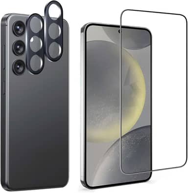 Kit Película 5D Ceramica Nano Compatível com Galaxy S24 + Película de Lente Câmera (Galaxy S24 Plus)