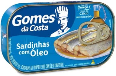 Sardinha em lata ao óleo de 75g