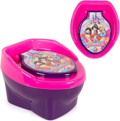 Troninho Penico Privadinha Desfralde Assento Redutor De Vaso Sanitário Infantil Meninas Princesas Feminino
