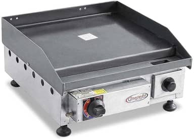 Chapa De Lanche Profissional Itajobi 45X45Cm 1 Queimador Aço Inox