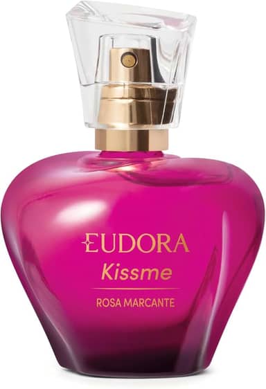 EUDORA DESODORANTE COLONIA KISS ME ROSA MARCANTE 50ml