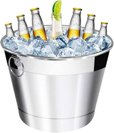 Balde de Cerveja e Gelo em Alumínio Térmico Lixado Beer 7L