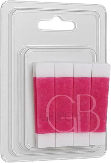 100 Tiras de Cera Pronta para Sobrancelhas e Buço Tutti Frutti Depil