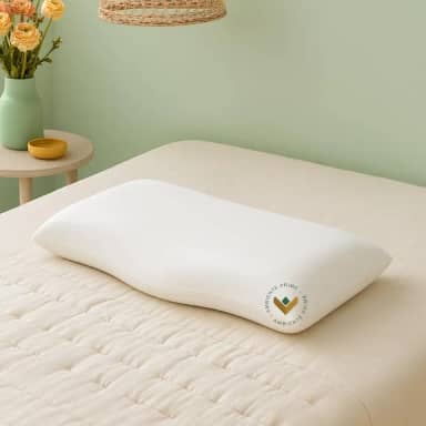 Travesseiro Nasa Cervical Suporte Ideal Alinhamento De Pescoço Coluna Alívio De Dores Combate Insônia