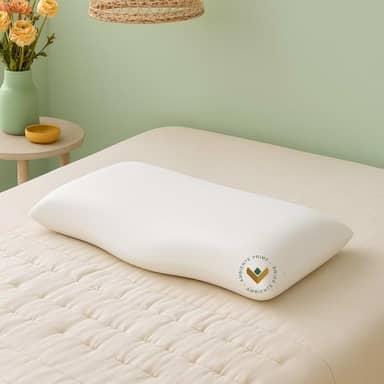 Travesseiro Nasa Cervical Suporte Ideal Alinhamento De Pescoço Coluna Alívio De Dores Combate Insônia