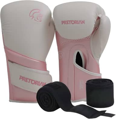 Luva de Boxe/Muay Thai Elite Pretorian + Bandagem Sortida