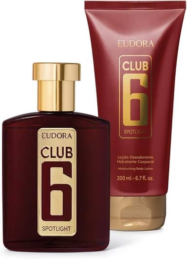 Combo Eudora Club 6 Spotlight: Desodorante Colônia 95ml + Loção Hidratante Corporal 200ml