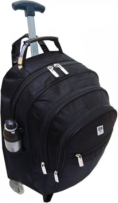 Mochila de Rodinhas Executiva Escola Notebook Viagem Trabalho