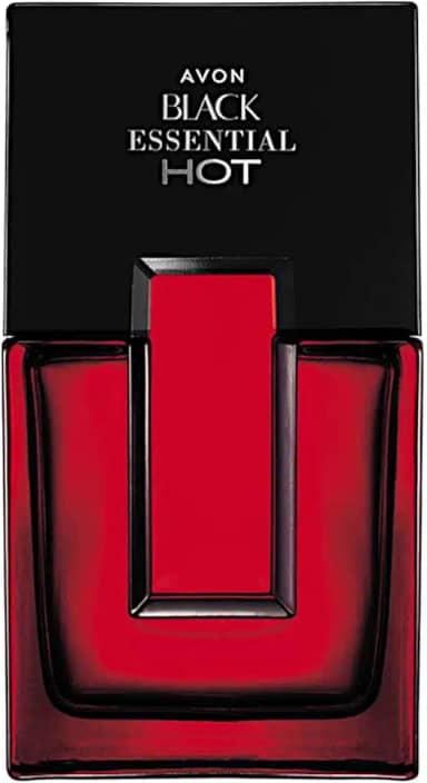 AVON BLACK ESSENTIAL HOT DESODORANTE COLONIA 100ML