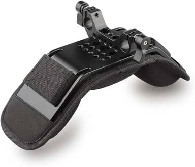 Almofada de ombro para câmera de vídeo DSLR da Camvate, com bloqueio de trilho de 15 mm, sistema de suporte DV/DC DSLR Rigs