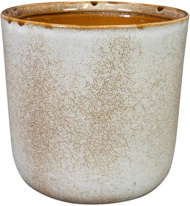 Vaso Cerâmico Decorativo para Plantas - Hedy Areia 11x12cm
