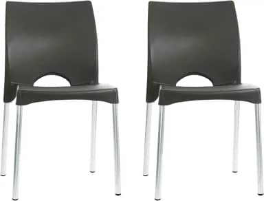 Kit 2 cadeiras boston