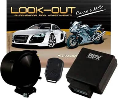 LOOKOUT Alarme Presença Afastamento Carro E Moto Bpx (1 Unidade)