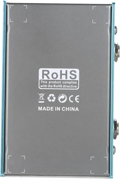 Domary Pedal Equalizador de Guitarra Mini 10 Banda Eq Pedal Efeito Guitarra True Bypass Corpo Liga Alumínio