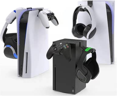 Suporte Stand de Controle E Headset para encaixar no Ps5 ou Xbox One e Series - ARTBOX3D